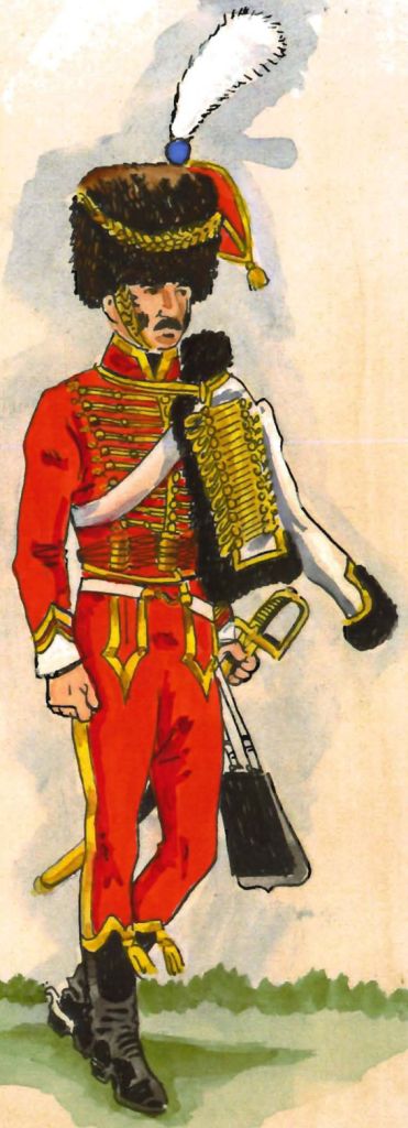 Officier 5e Hussards, 1803